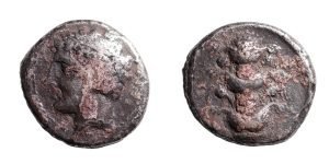 Kyrenaika, Kyrene. Circa 331-322 BC. Ar Drachm. Rare.