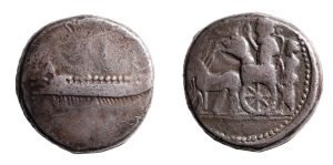 Phoenicia, Sidon. `Abd`aštart (Straton) II. c. 342-333 BC. AR Dishekel. Rare.