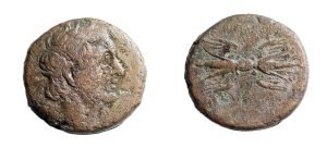 Africa. Egypt, Ptolemaic Kingdom. Ptolemy II Philadelphos (285-246 BC). AE 23 Rare.