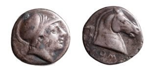 Anonymous. c. 240 BC. AR Didrachm. 66+ year pedigree.